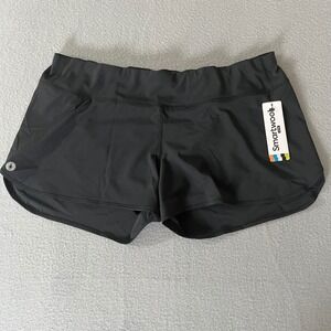 NWT Smartwool Active merino sport Lined Shorts Womens XL Black Running Athletic